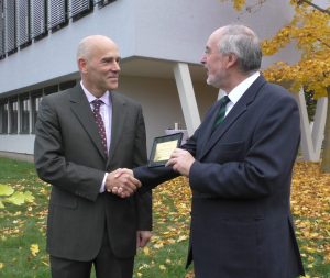 Patrick Krauth und Oberbürgermeister Klaus Demal