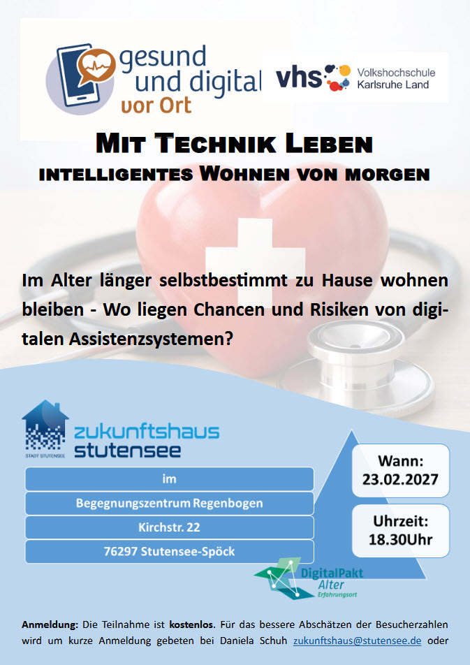 Flyer Zukunftshaus
