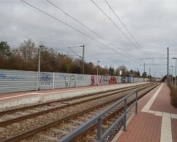 Haltestelle Friedrichstal Saint-Riquier-Platz